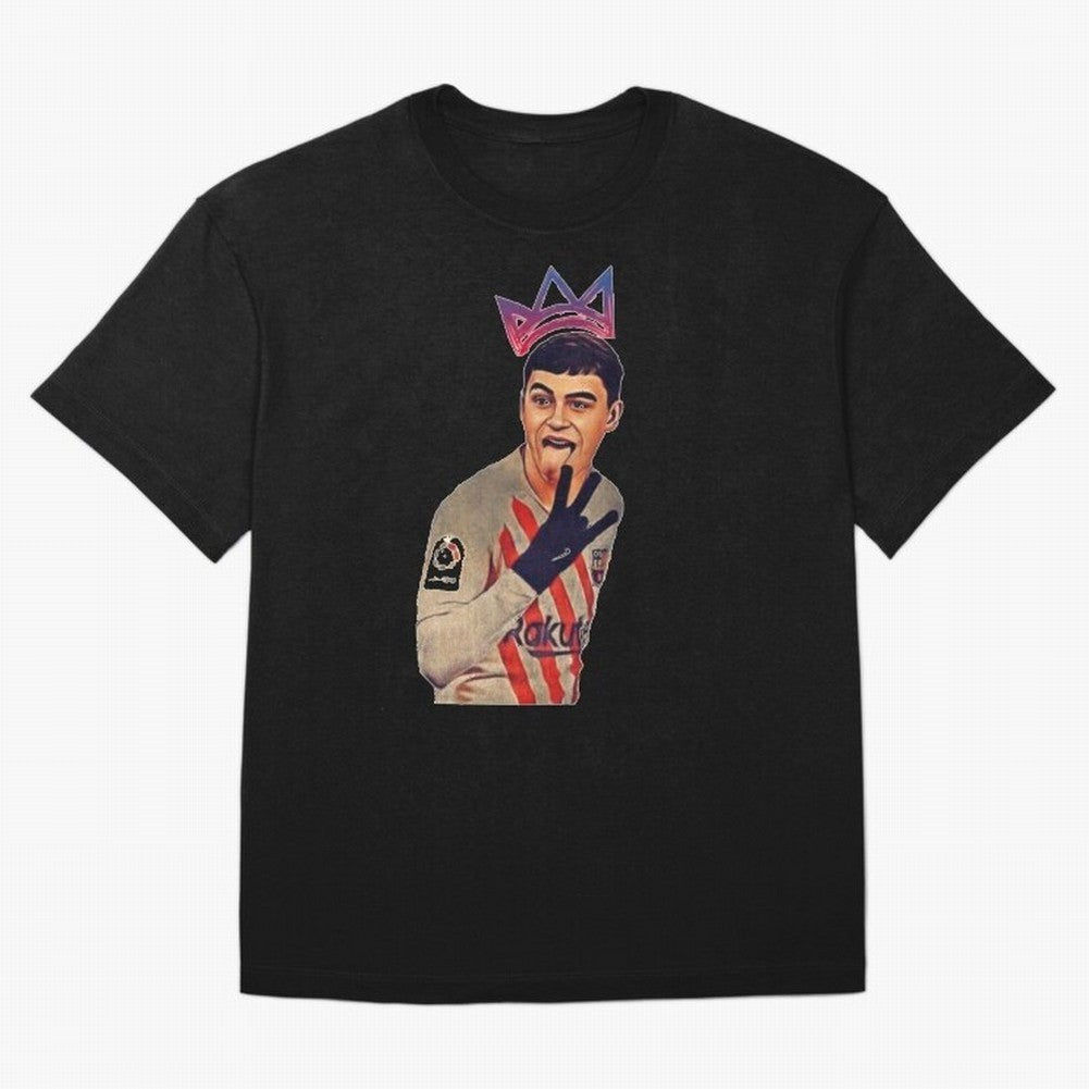 PEDRI Oversized T-Shirt Experience Global Football Passion for FIFA World Cup 2026 USA Canada Mexico, Driven by Mbappe and Neymar, Spain and Netherlands, Match Day Excitement, Supporter Culture, Golden Goals and Global Football Passion; Ideal for