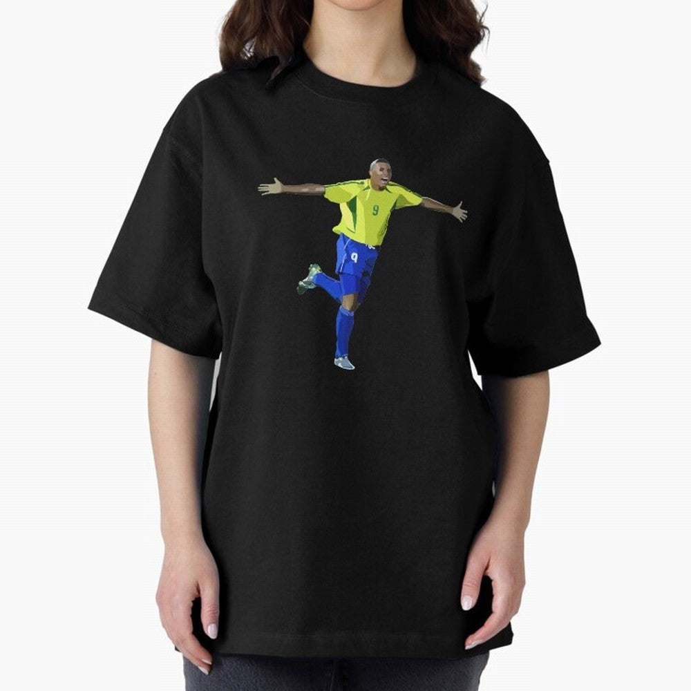 Brazilian Legend Ronaldo Oversized T-Shirt Celebrate Rivalries and Pride in FIFA World Cup 2026 Group Stage Filled with Messi, CR7 and Mbappe, Brazil Energy, Stadium Chants, National Pride, Trophy Dreams and Unforgettable Football Memories; Great