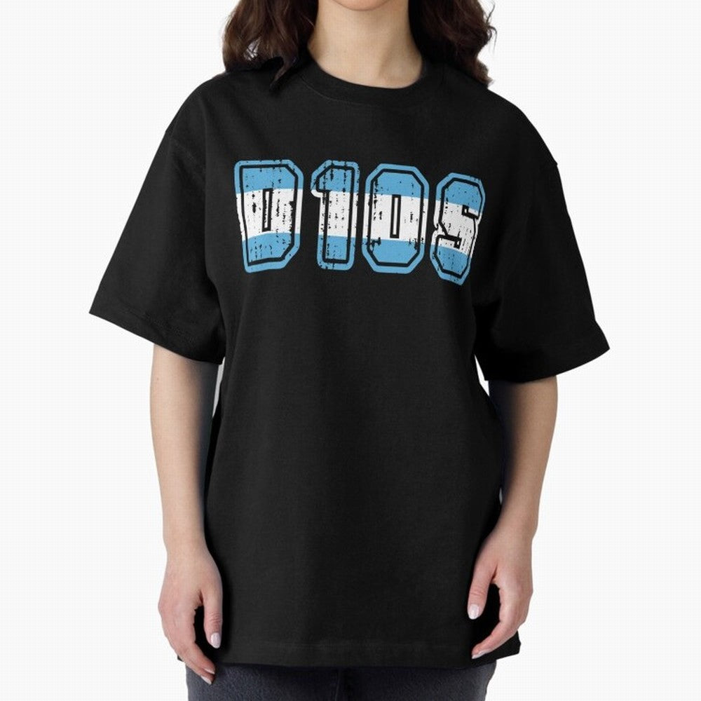 Dios Oversized T-Shirt Enjoy the Biggest Football Party of Global Football Passion for FIFA World Cup 2026 USA Canada Mexico, Filled with Messi, Neymar and Mbappe, Germany, Vintage Soccer Flavor, Modern Football Stars, National Flags and Final