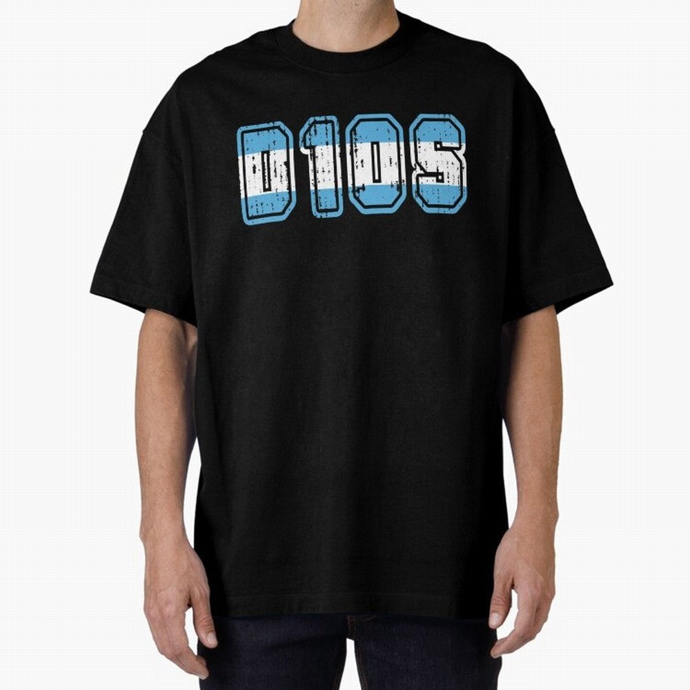 Dios Oversized T-Shirt Enjoy the Biggest Football Party of Global Football Passion for FIFA World Cup 2026 USA Canada Mexico, Filled with Messi, Neymar and Mbappe, Germany, Vintage Soccer Flavor, Modern Football Stars, National Flags and Final