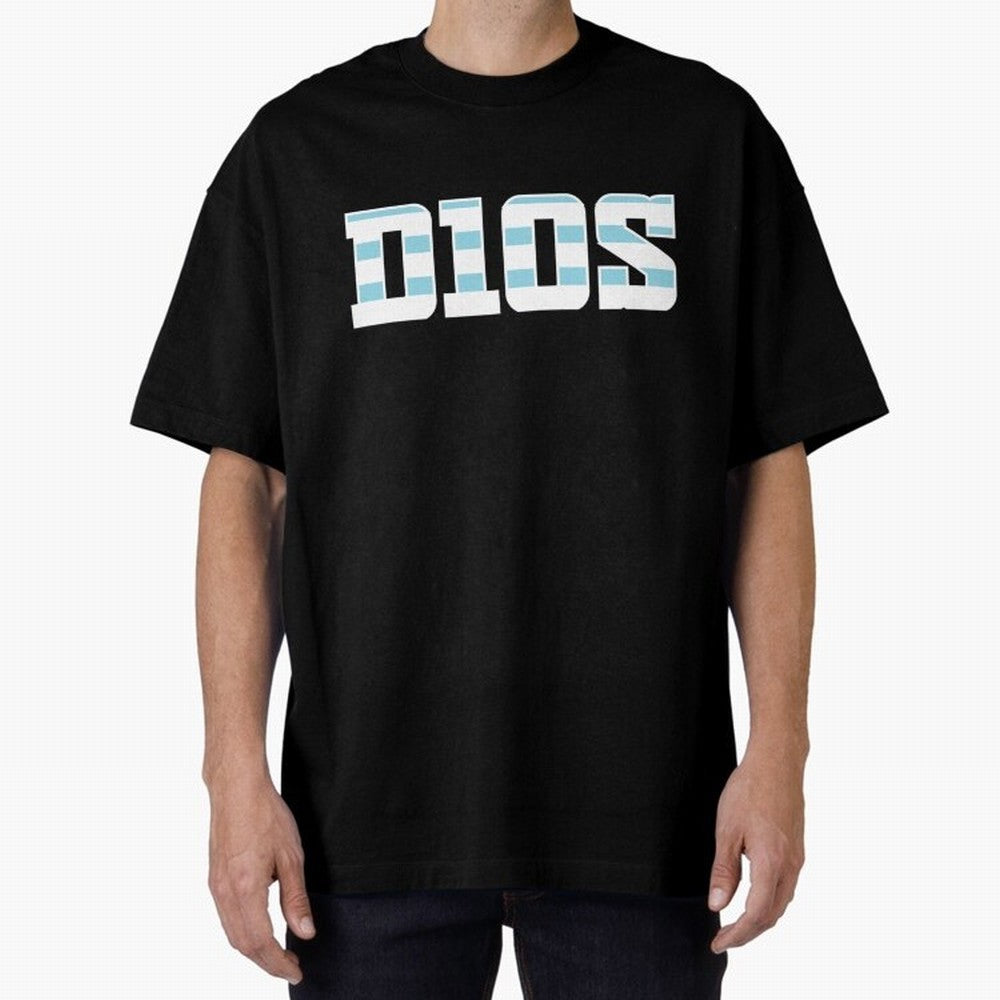 D10S Oversized T-Shirt Follow the Road to Match Day Hype around FIFA World Cup 2026, CR7, France and Portugal, Fan Favorite Moments, National Team Passion, Big Match Drama and Soccer History; Built for Supporters Chasing Trophy Dreams, Final Match