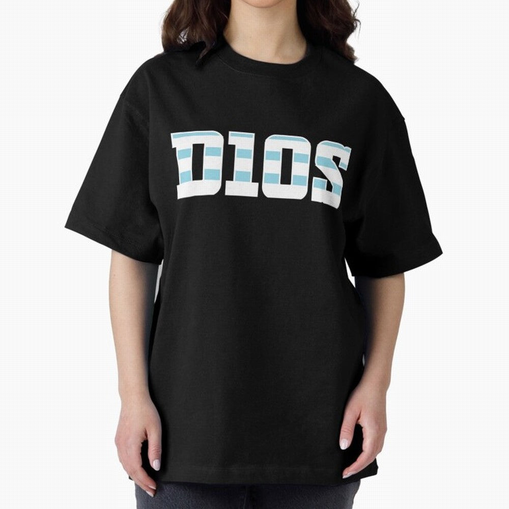 D10S Oversized T-Shirt Follow the Road to Match Day Hype around FIFA World Cup 2026, CR7, France and Portugal, Fan Favorite Moments, National Team Passion, Big Match Drama and Soccer History; Built for Supporters Chasing Trophy Dreams, Final Match
