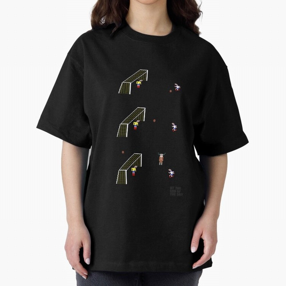 Penalty miss Oversized T-Shirt Step into FIFA World Cup 2026 Group Stage for Fans of Haaland and Mbappe and Portugal, Bringing Classic Soccer Heritage, Championship Pressure, Fan Loyalty and International Pride; Made for Die Hard Supporters, Soccer