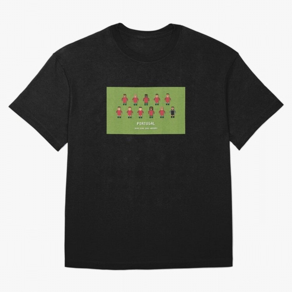Portugal Euro 2016 Winning Squad Oversized T-Shirt Honor Football Greatness during FIFA World Cup 2026 Spirit, Driven by Spain, Mbappe and Neymar, Sports Nostalgia, International Competition, Famous Players and Unforgettable Victories; Great for