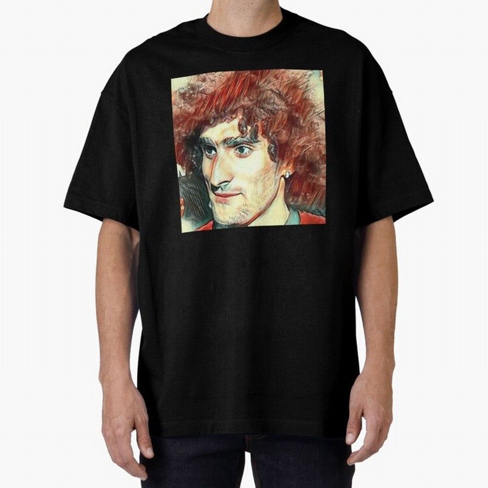 Marouane Fellaini Oversized T-Shirt Celebrate the Stars of FIFA World Cup 2026 USA Canada Mexico Spirit, Made for Brazil, Messi and Cristiano Ronaldo, Fan Favorite Moments, National Team Passion, Big Match Drama and Soccer History; Built for