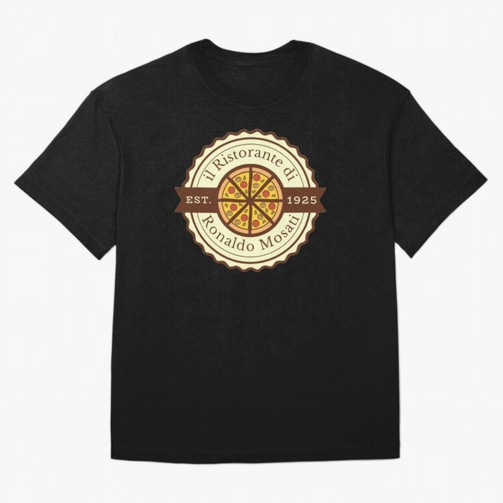 il Ristorante di Ronaldo Mosati Oversized T-Shirt Show Support during FIFA World Cup 2026 Spirit, with Argentina and Brazil, Neymar, Haaland and Cristiano Ronaldo, Retro Football Energy, Iconic Rivalries, Trophy Chase Drama and Stadium Atmosphere;