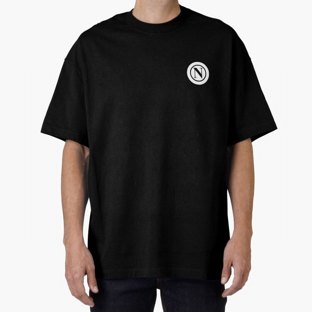 NAPOLI Oversized T-Shirt Follow the Road to FIFA World Cup 2026 USA Canada Mexico Highlighting Cristiano Ronaldo, Spain Energy, Match Day Excitement, Supporter Culture, Golden Goals and Global Football Passion; Perfect for Fans, Collectors, Family
