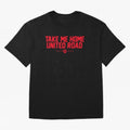 Take Me Home United Road - MUFC Chant Oversized T-Shirt Bring Global Tournament Vibes to Match Day Hype around FIFA World Cup 2026, Messi and Cristiano Ronaldo, France and Portugal, Match Day Excitement, Supporter Culture, Golden Goals and Global