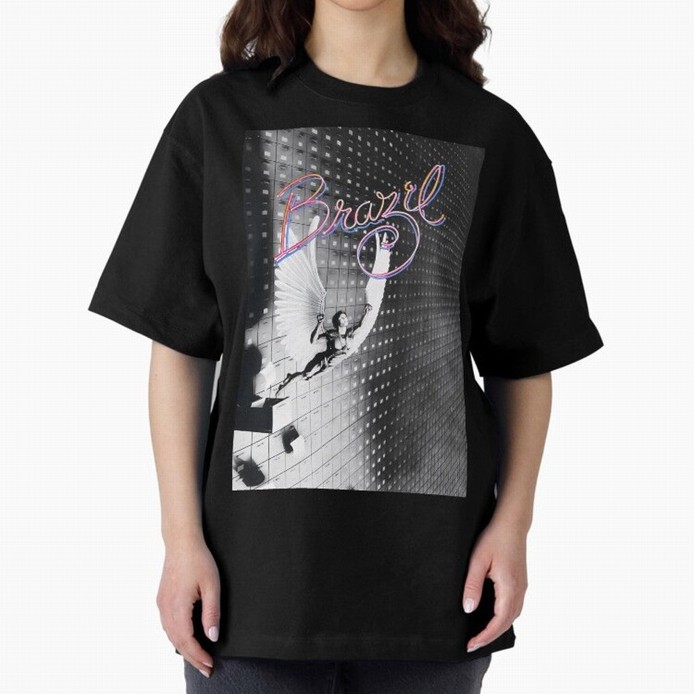 Brazil Oversized T-Shirt Discover Global Football Passion for FIFA World Cup 2026 USA Canada Mexico, Filled with Cristiano Ronaldo, Haaland and CR7, France and Portugal, Sports Nostalgia, International Competition, Famous Players and Unforgettable