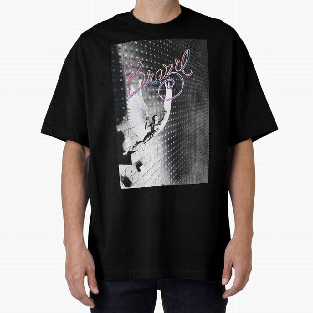 Brazil Oversized T-Shirt Discover Global Football Passion for FIFA World Cup 2026 USA Canada Mexico, Filled with Cristiano Ronaldo, Haaland and CR7, France and Portugal, Sports Nostalgia, International Competition, Famous Players and Unforgettable