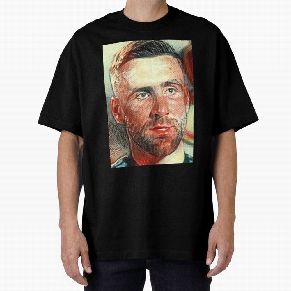 Luke Shaw Oversized T-Shirt Build Global Football Passion for FIFA World Cup 2026 USA Canada Mexico, Inspired by Cristiano Ronaldo, Haaland and CR7, Brazil, Portugal and Argentina, Tournament Hype, Historic Matchups, Family Viewing Parties and