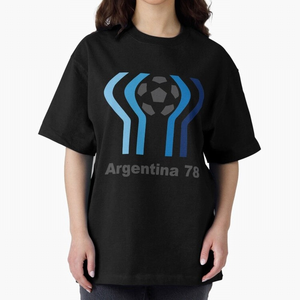 Retro Word Cup Logo1 Oversized T-Shirt Remember Match Day Hype around FIFA World Cup 2026 USA Canada Mexico, Neymar, Argentina, Game Day Rituals, Football Legends, Country Pride and the Road to the Final; Built for Supporters Chasing Trophy Dreams,