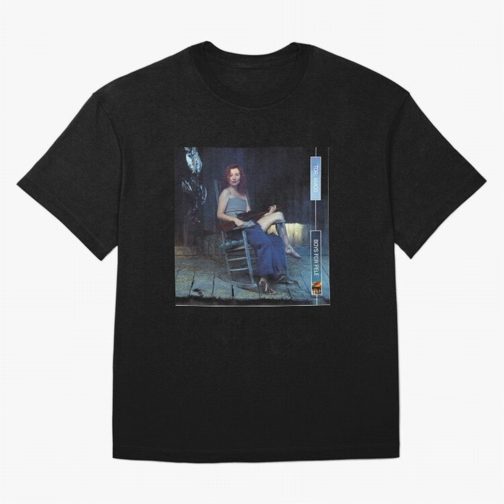 Tori Amos Boys For Pele Album Promo Art Retro Print Oversized T-Shirt Mark FIFA World Cup 2026 Spirit, Celebrating England, France and Netherlands, Messi, CR7 and Mbappe, Goal Celebration Energy, Supporter Heritage, Football Icons and Worldwide