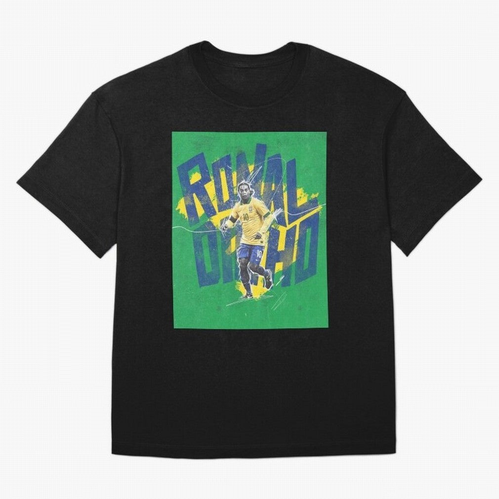 Wallpaper Ronaldinho Art Oversized T-Shirt Bring Champion Energy into Global Football Passion for FIFA World Cup 2026 Group Stage, Featuring Cristiano Ronaldo, Haaland and CR7, Spain, Champion Mindset, Group Stage Buzz, Knockout Tension and