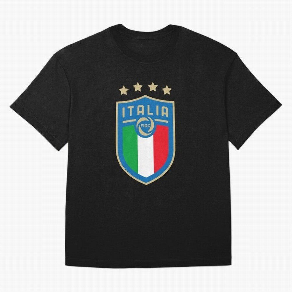 Italy Emblem Oversized T-Shirt Celebrate Supporters United by Global Football Passion for FIFA World Cup 2026 USA Canada Mexico, Celebrating Cristiano Ronaldo, Haaland and CR7, England and Germany, Tournament Hype, Historic Matchups, Family Viewing