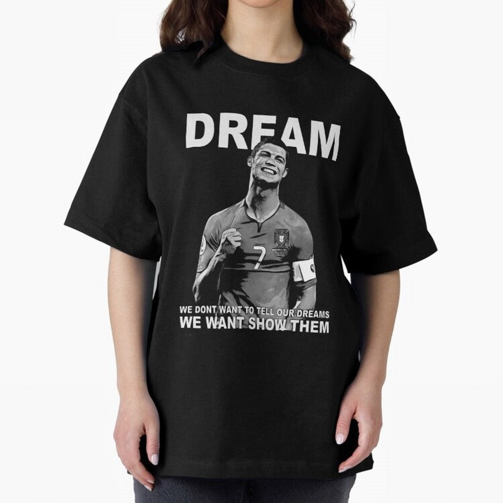 christiano ronaldo Oversized T-Shirt Bring a Champion Mindset to FIFA World Cup 2026 USA Canada Mexico for Fans of Mbappe and Netherlands, Bringing Soccer Culture, Superstar Moments, National Team Dreams and Competitive Fire; Perfect for Fans,