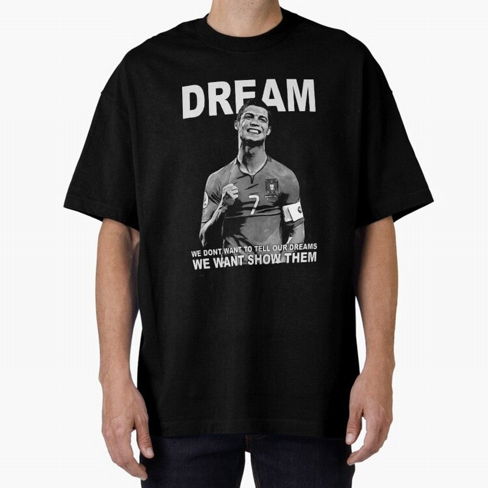 christiano ronaldo Oversized T-Shirt Bring a Champion Mindset to FIFA World Cup 2026 USA Canada Mexico for Fans of Mbappe and Netherlands, Bringing Soccer Culture, Superstar Moments, National Team Dreams and Competitive Fire; Perfect for Fans,