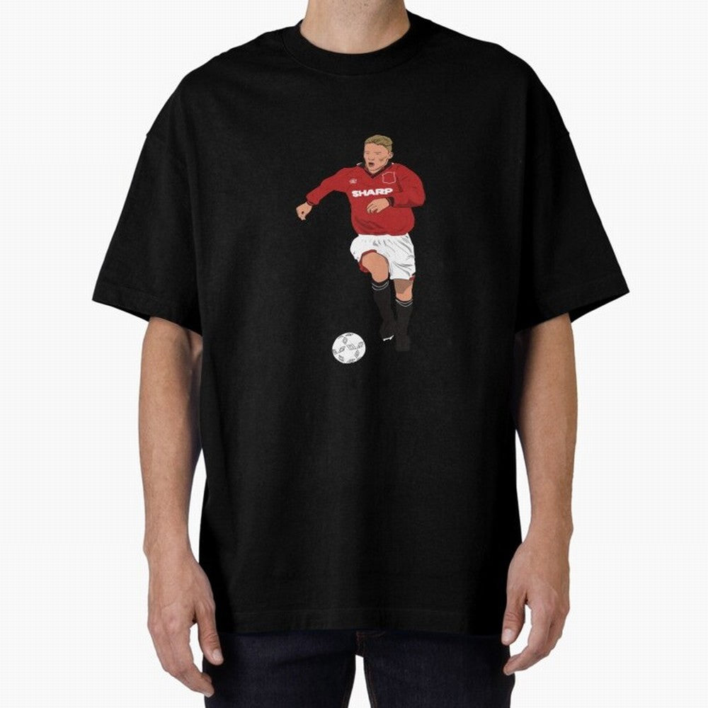 Scott McTominay 95_96 Kit Oversized T-Shirt Make Every Kick Count in the FIFA World Cup 2026 Group Stage Journey through Mbappe and Neymar Highlights, Argentina, France and Brazil Pride, Retro Football Energy, Iconic Rivalries, Trophy Chase Drama