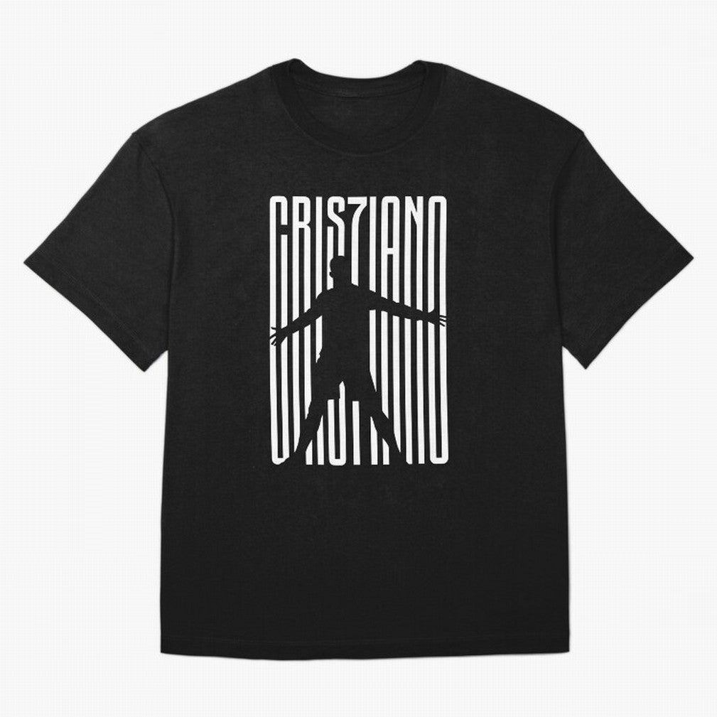 Christiano Ronaldo Icon black Jersey 2023 Oversized T-Shirt Make Your Look Match FIFA World Cup 2026 USA Canada Mexico Spirit, Driven by Argentina and Brazil, Mbappe and Neymar, Football Passion, Legendary Performances, Festival Vibes and Supporter