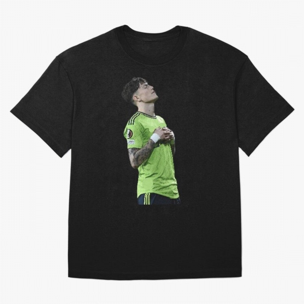 Garnacho Inner Peace Celebration Oversized T-Shirt Join Supporters Worldwide for Match Day Hype around FIFA World Cup 2026 USA Canada Mexico, Mbappe and Neymar, Argentina and Brazil, Vintage Soccer Flavor, Modern Football Stars, National Flags and