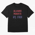 Alvaro Morata - #1 Fan Oversized T-Shirt Join Supporters Worldwide for Global Football Passion for FIFA World Cup 2026, Featuring Messi, Argentina, France and Brazil, Game Day Rituals, Football Legends, Country Pride and the Road to the Final;