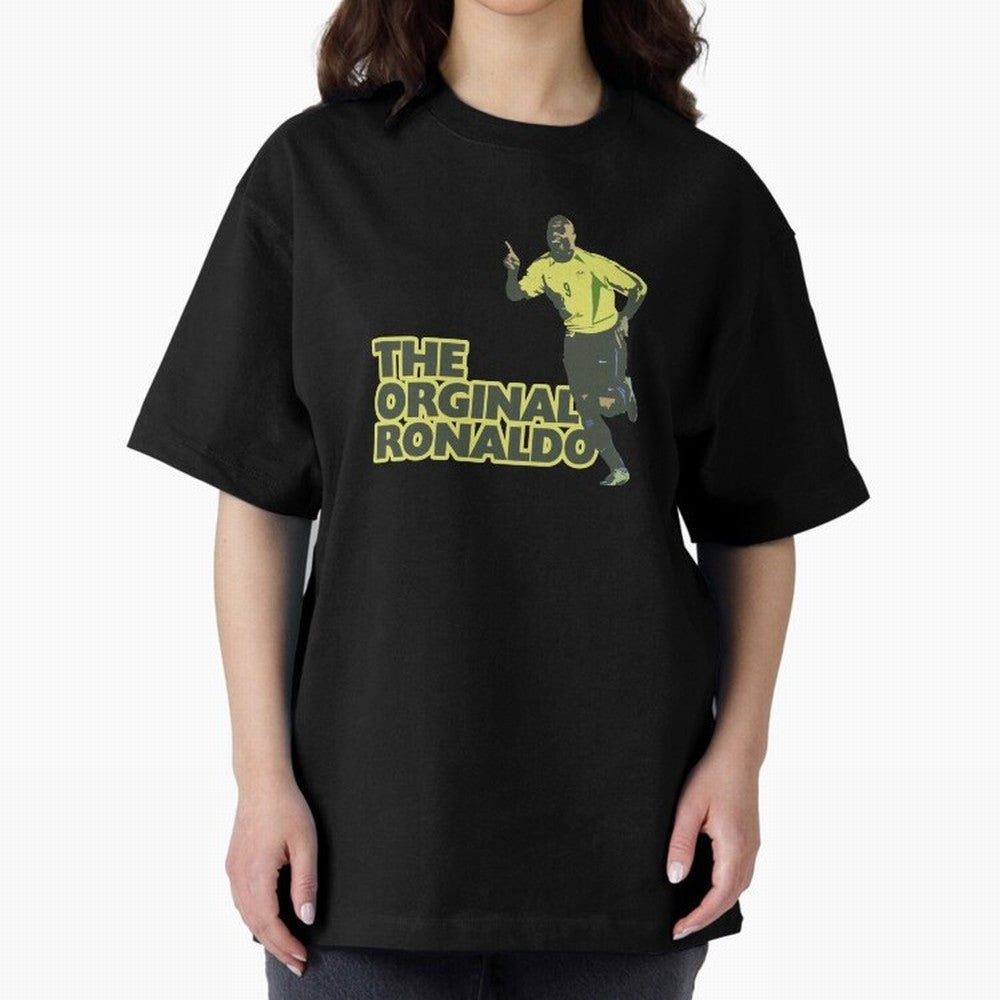 The Orginal Ronaldo Oversized T-Shirt Fuel the Hype around Match Day Hype around FIFA World Cup 2026 USA Canada Mexico, CR7 and Messi, England and Germany, Football History, Final Match Energy, Crowd Noise and Once in a Lifetime Moments; Ideal for