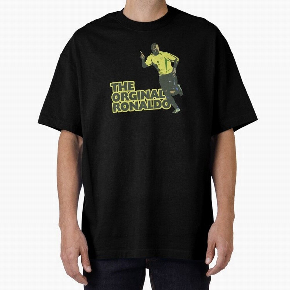 The Orginal Ronaldo Oversized T-Shirt Fuel the Hype around Match Day Hype around FIFA World Cup 2026 USA Canada Mexico, CR7 and Messi, England and Germany, Football History, Final Match Energy, Crowd Noise and Once in a Lifetime Moments; Ideal for