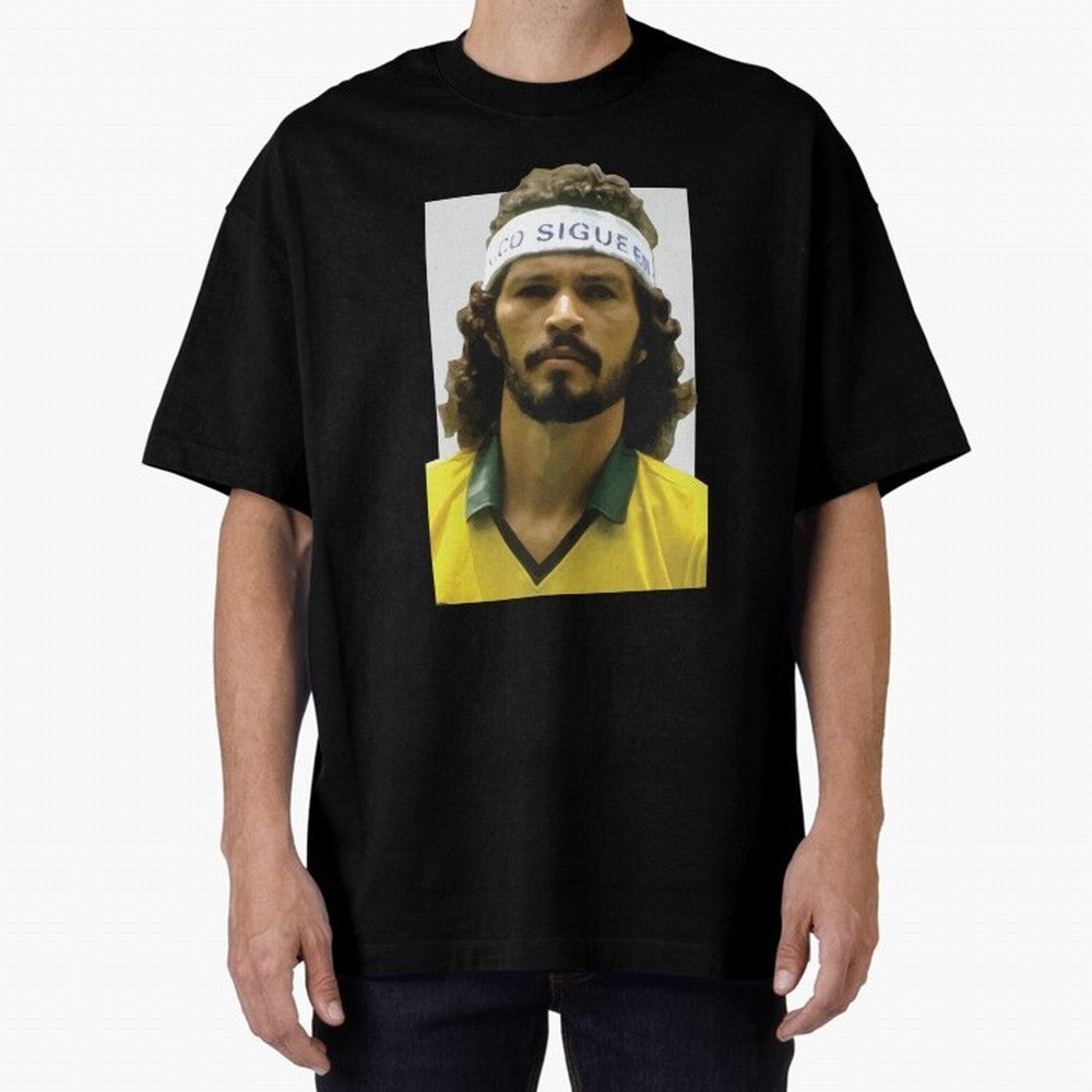 Scrates Football legend Oversized T-Shirt Make the Season About FIFA World Cup 2026 USA Canada Mexico Spirit, Capturing Netherlands, Neymar, Haaland and Cristiano Ronaldo, Game Day Rituals, Football Legends, Country Pride and the Road to the Final;