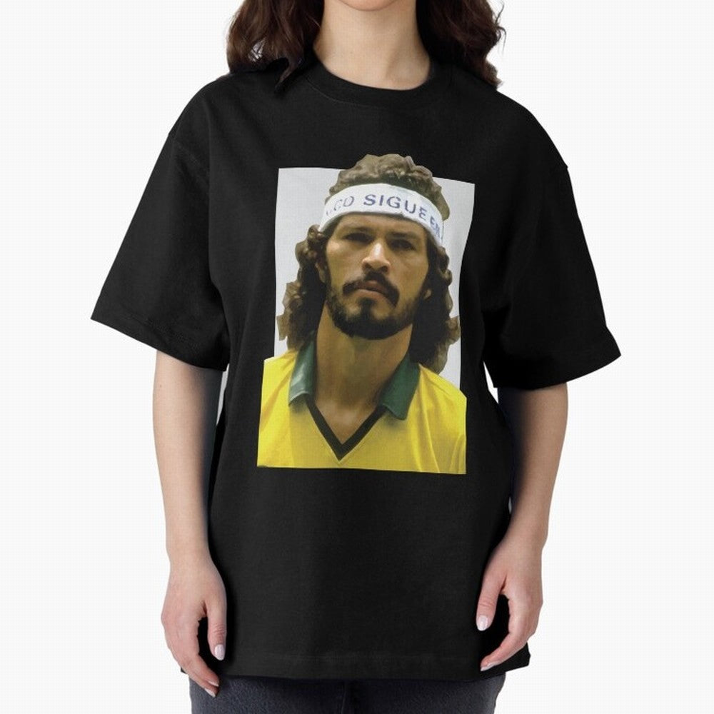 Scrates Football legend Oversized T-Shirt Make the Season About FIFA World Cup 2026 USA Canada Mexico Spirit, Capturing Netherlands, Neymar, Haaland and Cristiano Ronaldo, Game Day Rituals, Football Legends, Country Pride and the Road to the Final;