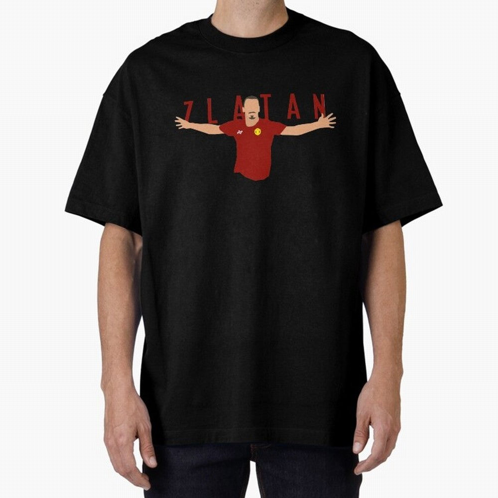 Zlatan Oversized T-Shirt Spotlight FIFA World Cup 2026 Group Stage Highlighting Cristiano Ronaldo, England Energy, Classic Soccer Heritage, Championship Pressure, Fan Loyalty and International Pride; Ideal for Passionate Fans Who Love Underdog