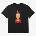 HO-NALDO - Funny Ronaldo Christmas Oversized T-Shirt Stand with FIFA World Cup 2026 Group Stage Made for Messi, Neymar and Mbappe, France Energy, Classic Soccer Heritage, Championship Pressure, Fan Loyalty and International Pride; Ideal for Fans