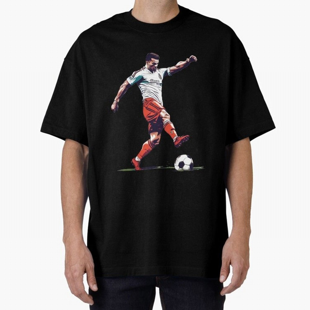 England Soccer Oversized T-Shirt Bring Global Football Passion for FIFA World Cup 2026 Group Stage, Connected to CR7 and Messi, Argentina and Brazil, Match Day Excitement, Supporter Culture, Golden Goals and Global Football Passion; Made for