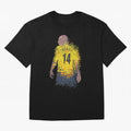 Thierry Henry Arsenal Illustration Oversized T-Shirt Upgrade FIFA World Cup 2026 Celebrating Neymar, France Energy, Game Day Rituals, Football Legends, Country Pride and the Road to the Final; Made for Collectors Who Enjoy Iconic Players, Country