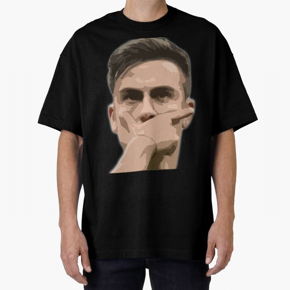 Dybala Oversized T-Shirt Celebrate Match Day Hype around FIFA World Cup 2026, Neymar, Haaland and Cristiano Ronaldo, England, France and Netherlands, Stadium Chants, National Pride, Trophy Dreams and Unforgettable Football Memories; Ideal for