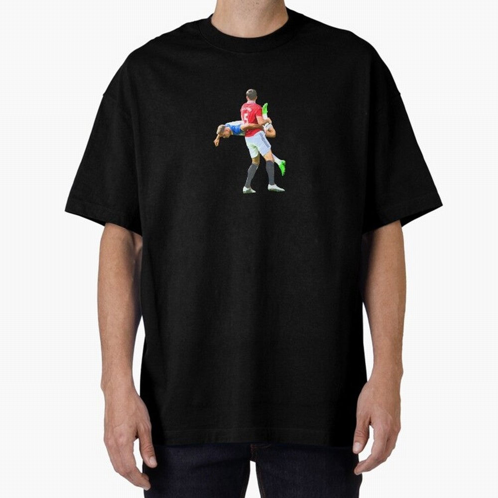 Harry Maguire meme Oversized T-Shirt Join Supporters Worldwide for FIFA World Cup 2026 USA Canada Mexico for Fans of CR7 and Messi and England, Bringing Goal Celebration Energy, Supporter Heritage, Football Icons and Worldwide Tournament Joy; Ideal