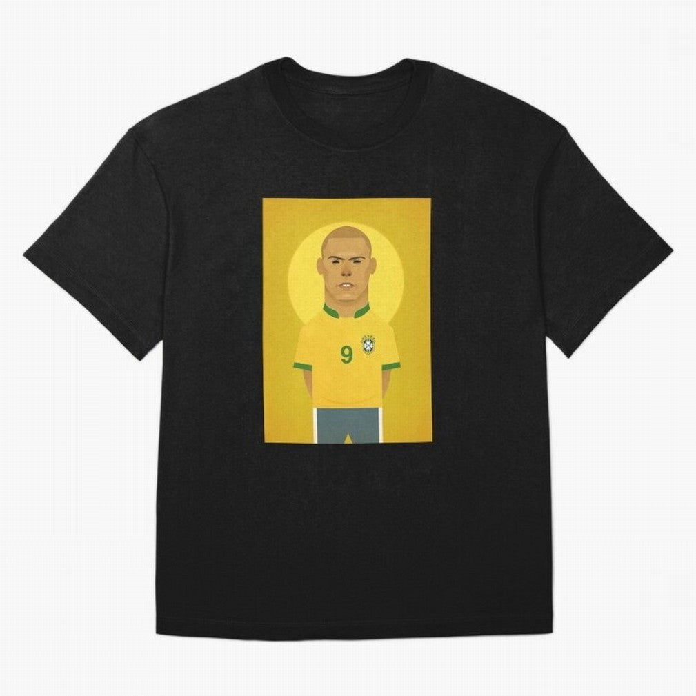 Brazilian Football Player from Milano Oversized T-Shirt Bring Home Match Day Hype around FIFA World Cup 2026, CR7 and Messi, Germany, Match Day Excitement, Supporter Culture, Golden Goals and Global Football Passion; Made for Collectors Who Enjoy