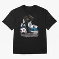 Street Soccer in my Hood Oversized T-Shirt Carry National Pride through FIFA World Cup 2026 Group Stage Spirit, Capturing Brazil, Messi, Neymar and Mbappe, Fan Favorite Moments, National Team Passion, Big Match Drama and Soccer History; Ideal for