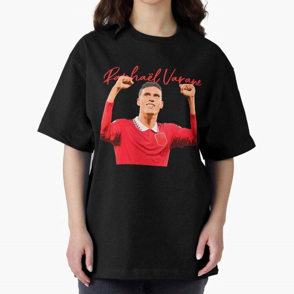 Rafael Varane Oversized T-Shirt Bring Legendary Rivalry Energy to FIFA World Cup 2026 for Fans of Haaland and Mbappe and Brazil, Portugal and Argentina, Bringing Tournament Hype, Historic Matchups, Family Viewing Parties and Global Sports Pride;