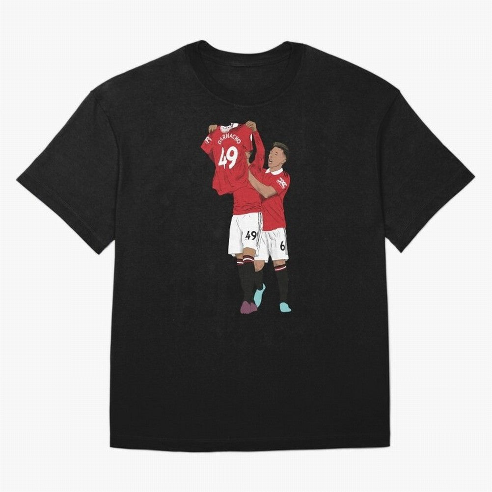 Alejandro Garnacho Goal Celebration Oversized T-Shirt Mark FIFA World Cup 2026 Spirit, Capturing Germany, Neymar, Supporter Pride, Iconic Celebrations, Legendary Names and Global Match Day Energy; Perfect for People Who Love Argentina, Brazil,