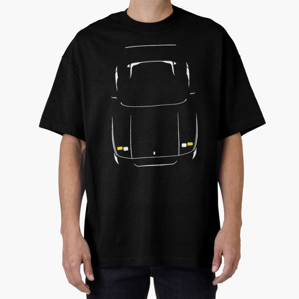 Ferrari F40 F40 Simple Body Cut Oversized T-Shirt Honor the Beautiful Game during FIFA World Cup 2026 Group Stage Capturing Cristiano Ronaldo, Argentina and Brazil Energy, Soccer Culture, Superstar Moments, National Team Dreams and Competitive