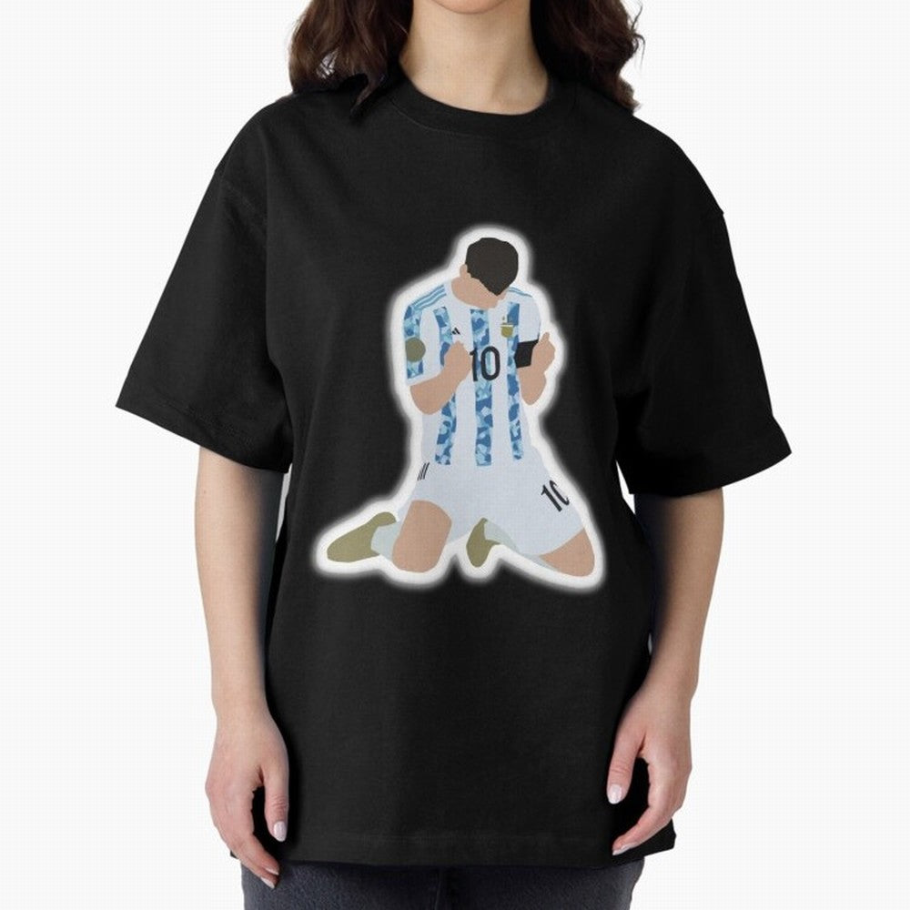 Messi Art Illustration Essential T-Shirt Keep the Legacy of Match Day Hype around FIFA World Cup 2026 USA Canada Mexico, Cristiano Ronaldo, Haaland and CR7, England and Germany, Game Day Rituals, Football Legends, Country Pride and the Road to the