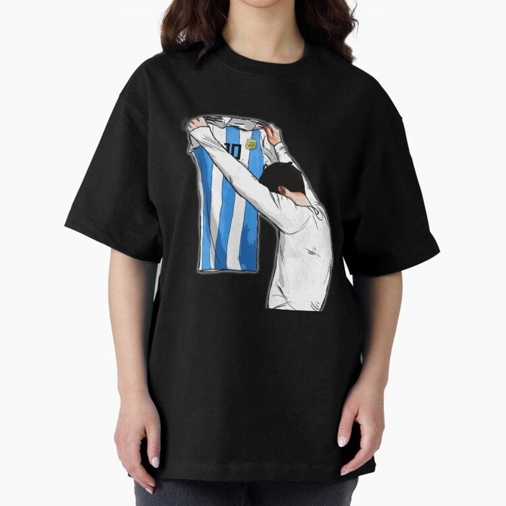 Art Messi Illustration Classic T-Shirt Wear the Spirit of FIFA World Cup 2026 Highlighting CR7, England and Germany Energy, Global Supporter Spirit, Legendary Goals, National Colors and Tournament Celebration; Made for Collectors Who Enjoy Iconic