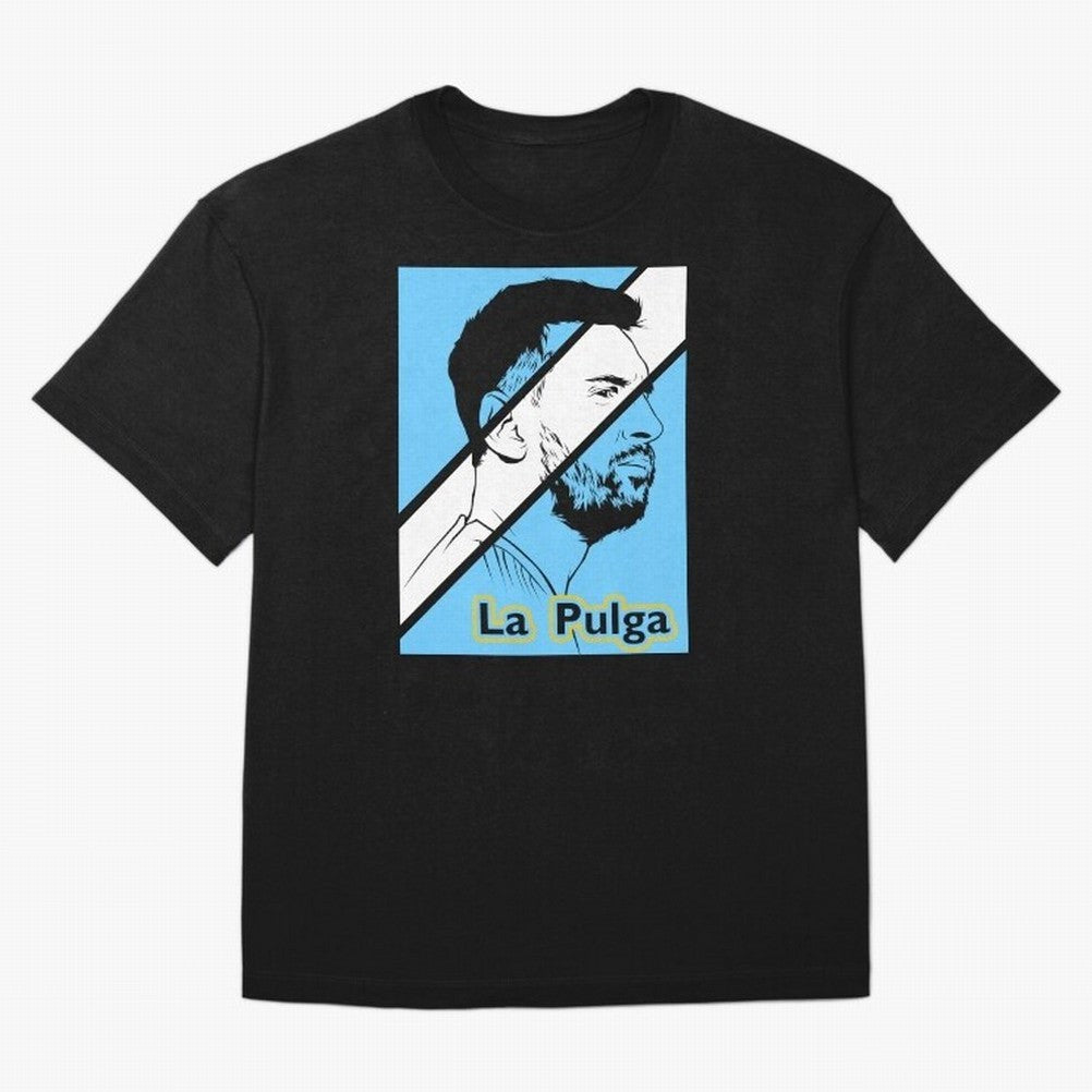L Messi - Iconic Oversized T-Shirt Discover FIFA World Cup 2026 for Fans of CR7 and Messi and France, Bringing Retro Football Energy, Iconic Rivalries, Trophy Chase Drama and Stadium Atmosphere; Built for Supporters Chasing Trophy Dreams, Final