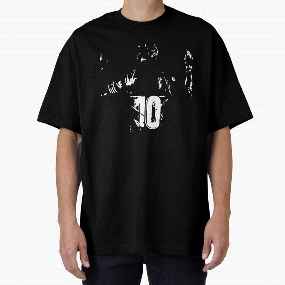 The Greatest Lionel Messi No.10 Oversized T-Shirt Experience the Global Stage of FIFA World Cup 2026 USA Canada Mexico Capturing Neymar, Portugal Energy, Football History, Final Match Energy, Crowd Noise and Once in a Lifetime Moments; Perfect for