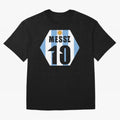 Lionel Messi Goat (With Sun) Essential T-Shirt Represent the FIFA World Cup 2026 USA Canada Mexico Journey through Messi Highlights, Netherlands Pride, Retro Football Energy, Iconic Rivalries, Trophy Chase Drama and Stadium Atmosphere; Created for