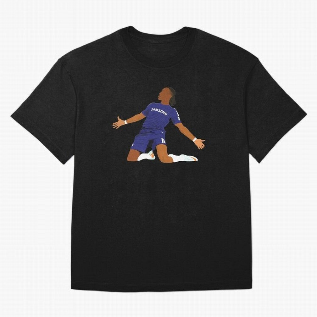 Drogba Classic T-Shirt Celebrate Every Goal in Global Football Passion for FIFA World Cup 2026 USA Canada Mexico, Inspired by Neymar, Haaland and Cristiano Ronaldo, France, Football History, Final Match Energy, Crowd Noise and Once in a Lifetime