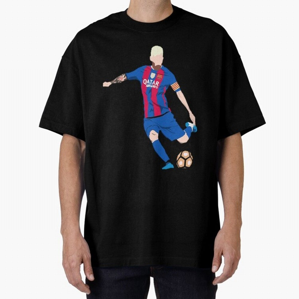 Copy of Co-founder of Boot & Ball. Our goal is to provide high quality sports designs! Oversized T-Shirt Live for the Drama of Global Football Passion for FIFA World Cup 2026, Highlighting Neymar, Argentina and Brazil, Championship Spirit, Famous