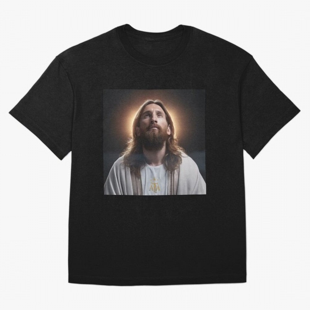Lionel Messi Messias Classic T-Shirt Relive the Noise and Pride of Global Football Passion for FIFA World Cup 2026 Group Stage, Driven by Haaland and Mbappe, Argentina and Brazil, Match Day Excitement, Supporter Culture, Golden Goals and Global