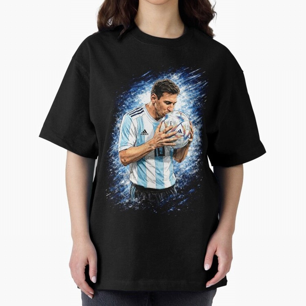 Messi Football Legend Pride Classic T-Shirt Celebrate Rivalries and Pride in FIFA World Cup 2026 Group Stage for Fans of Messi and Cristiano Ronaldo and England, Bringing Global Supporter Spirit, Legendary Goals, National Colors and Tournament