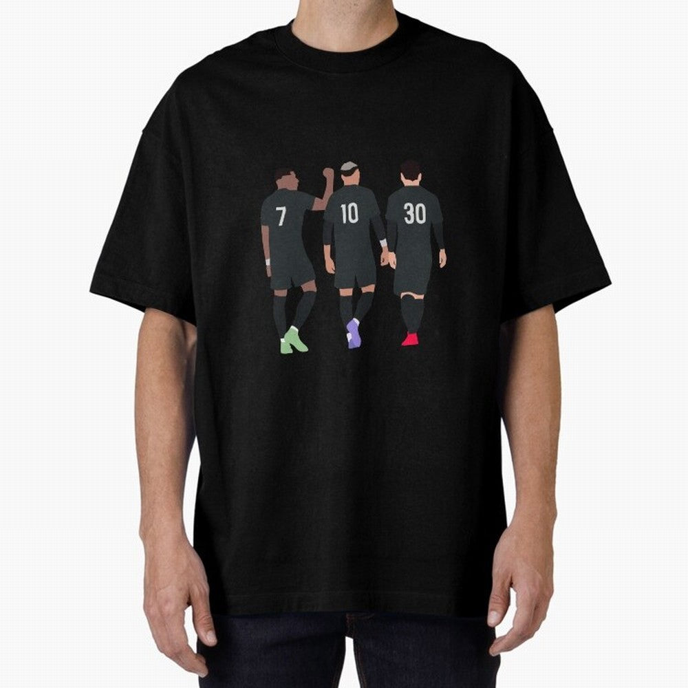 Messi Neymar France Football Players Trio MMN Classic T-Shirt Enjoy the FIFA World Cup 2026 Group Stage Journey through Neymar, Haaland and Cristiano Ronaldo Highlights, Netherlands Pride, Supporter Pride, Iconic Celebrations, Legendary Names and